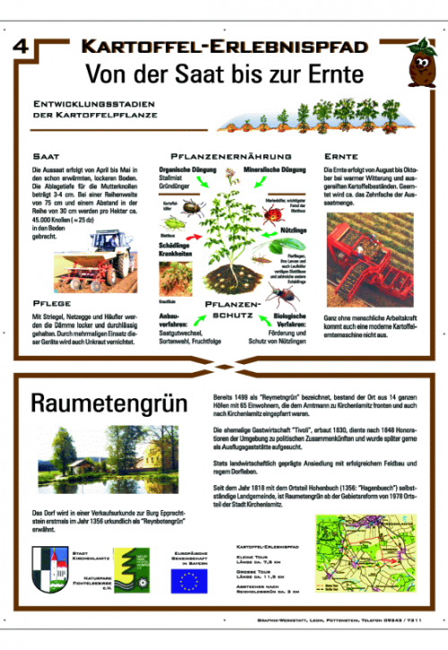 Kartoffelerlebnispfad Tafel 4