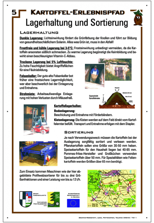 Kartoffelerlebnispfad Tafel 5
