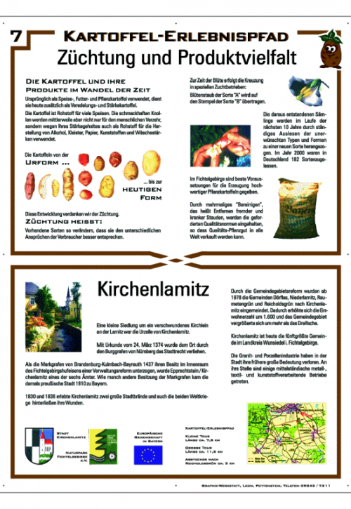 Kartoffelerlebnispfad Tafel 7
